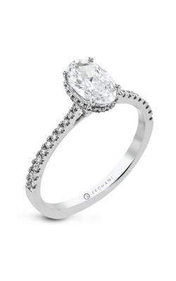 Zeghani Under Halo Engagement Ring Zr2313 product image