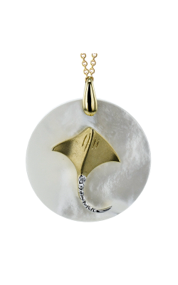 Zeghani Mother Of Pearl Necklace Zp1213 product image