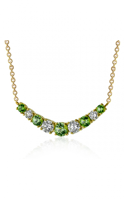 Zeghani Precious Stone Necklace ZP953-Y Zeghani Precious Stone Necklace ZP953-Yproduct image