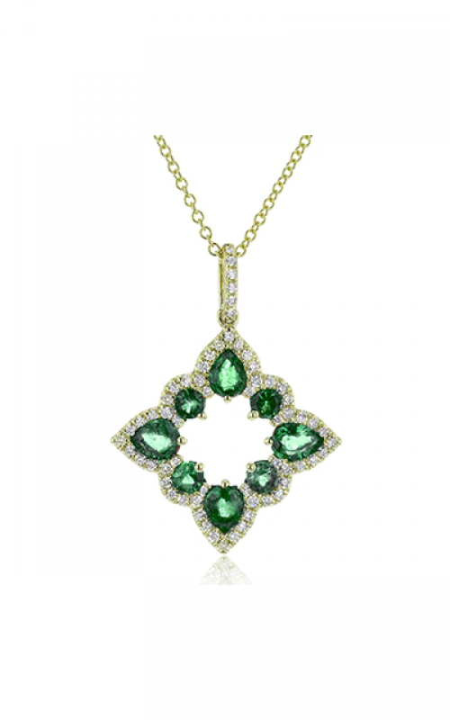 Zeghani Precious Stone Necklace ZP921-Yproduct image