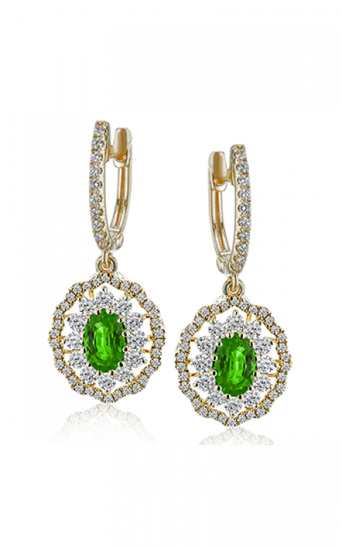 Zeghani Precious Stone Earrings Ze680product image