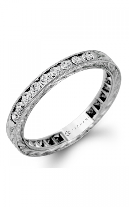 Zeghani Vintage Vixen Wedding Band Zr282product image