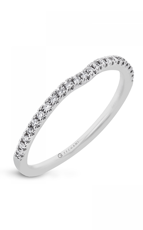 Zeghani Under Halo Wedding band Zr2313-bproduct image