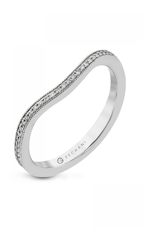 Zeghani Flower Crown Halo Wedding band Zr2336-bproduct image