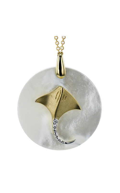 Zeghani Mother of Pearl Necklace Zp1213product image