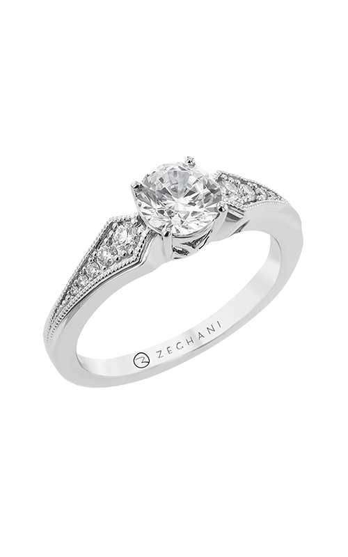 Zeghani Solitaire Engagement ring Zr1541-aproduct image
