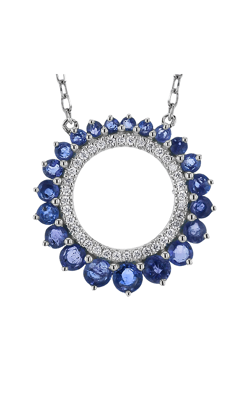 Zeghani Precious Stone Necklace Zp1274 Zeghani Precious Stone Necklace Zp1274product image