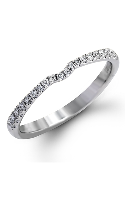 Zeghani Straight Wedding Band ZR752