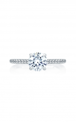 A.Jaffe Four Prong Engagement Ring with Diamond Band ME2029Q/148 product image