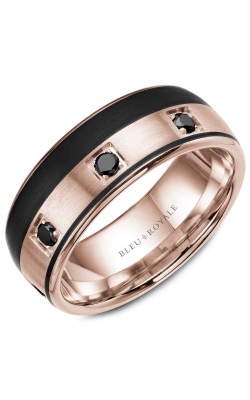 Bleu Royale Wedding band Men's Wedding Bands RYL-019RBD85 product image