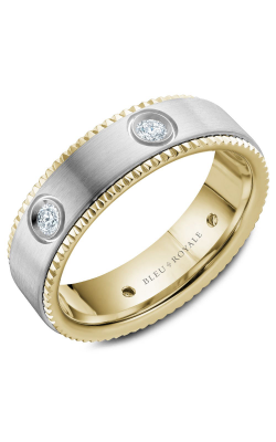 Bleu Royale Wedding band Men's Wedding Bands RYL-030WYD65 product image