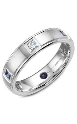 Bleu Royale Wedding band Men's Wedding Bands RYL-016WDS55 product image