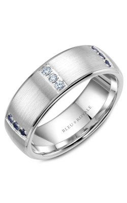 Bleu Royale Wedding band Men's Wedding Bands RYL-008WDS75 product image