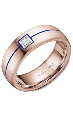 Bleu Royale Wedding band Men's Wedding Bands RYL-027RD75 product image