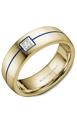 Bleu Royale Wedding band Men's Wedding Bands RYL-027YD75 product image
