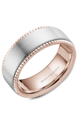 Bleu Royale Wedding band Men's Wedding Bands RYL-028WR8 product image