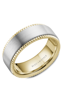 Bleu Royale Wedding band Men's Wedding Bands RYL-028WY8 product image