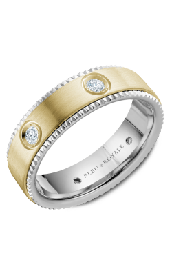 Bleu Royale Wedding band Men's Wedding Bands RYL-030YWD65 product image