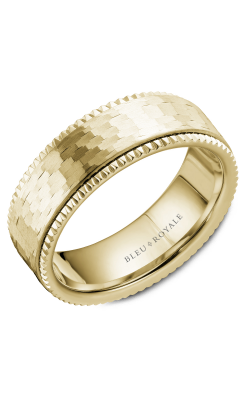 Bleu Royale Wedding band Men's Wedding Bands RYL-032Y75 product image