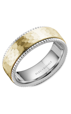 Bleu Royale Wedding band Men's Wedding Bands RYL-032YW75 product image