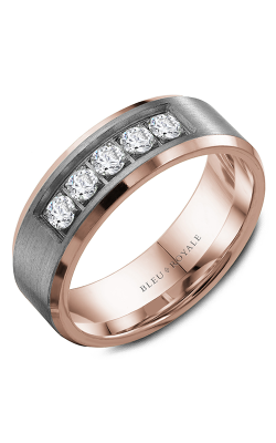 Bleu Royale Wedding band Men's Wedding Bands RYL-166TRD75 product image