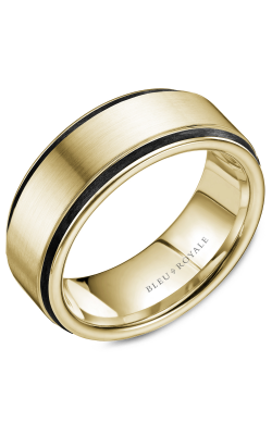 Bleu Royale Wedding band Men's Wedding Bands RYL-048Y85SP product image