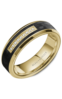 Bleu Royale Wedding band Men's Wedding Bands RYL-049YD7 product image