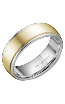 Bleu Royale Wedding band Men's Wedding Bands RYL-058YW75 product image