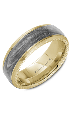 Bleu Royale Wedding band Men's Wedding Bands RYL-133AGY75 product image