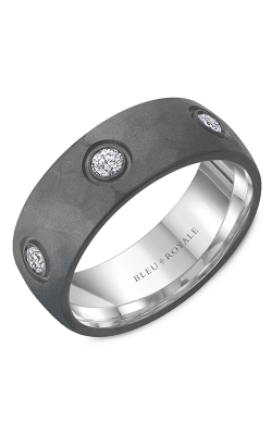 Bleu Royale Wedding band Men's Wedding Bands RYL-137TWD8 product image