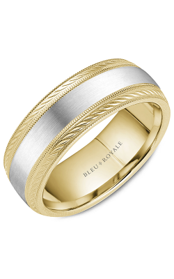Bleu Royale Wedding band Men's Wedding Bands RYL-134WY8 product image