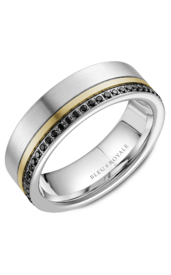 Bleu Royale Wedding band Men's Wedding Bands RYL-070YWBD7 product image
