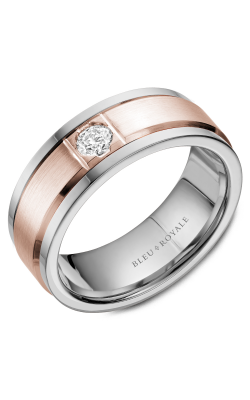 Bleu Royale Wedding band Men's Wedding Bands RYL-084RWD8 product image