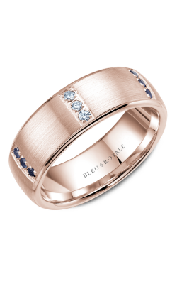 Bleu Royale Wedding band Men's Wedding Bands RYL-008RDS75 product image