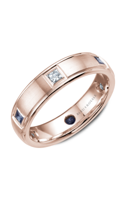 Bleu Royale Wedding band Men's Wedding Bands RYL-016RDS55 product image