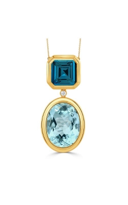 Doves By Doron Paloma London Blue Necklace N11220LBBT-Y product image