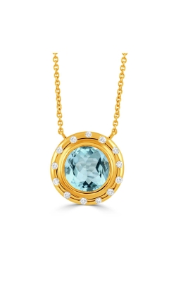 Doves By Doron Paloma Sky Blue Necklace N12632BT-Y product image