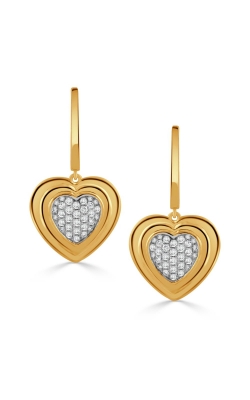 Doves By Doron Paloma Two Tone Earrings E11880TT product image