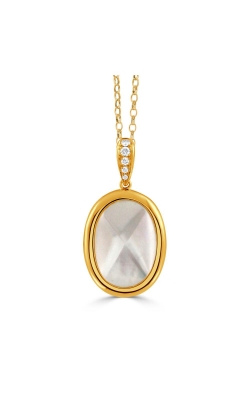 Doves by Doron Paloma White Orchid Necklace P12566WMP product image