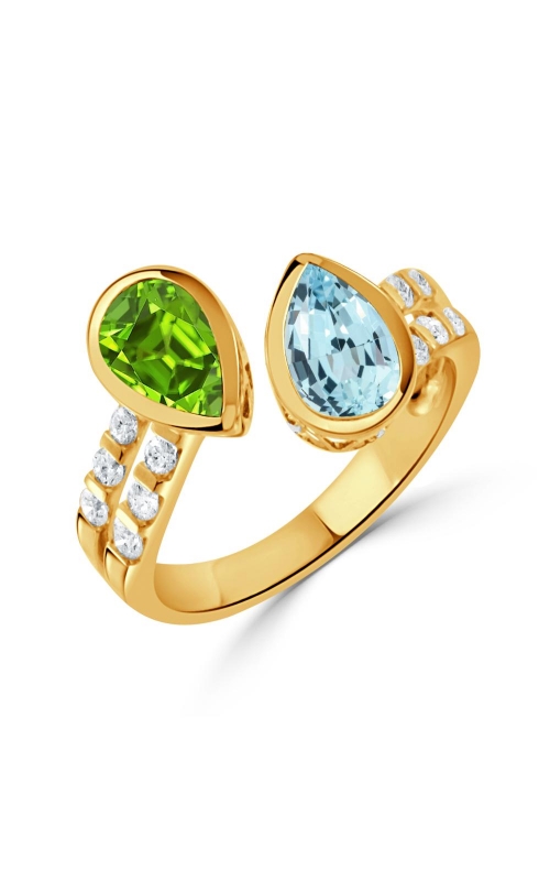 Doves by Doron Paloma Peridot Fashion Ring R12473PDBTproduct image