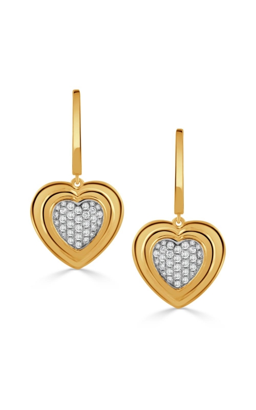 Doves by Doron Paloma Two Tone Earrings E11880TTproduct image