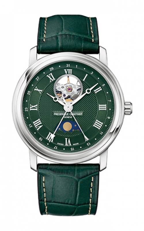 Frederique Constant Classics Heart Beat Moonphase Date Watch FC-335MCGRW4P26product image