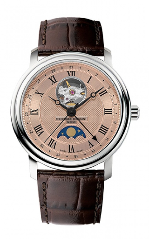 Frederique Constant Classics Heart Beat Moonphase Date Watch FC-335MCSALB4P26product image