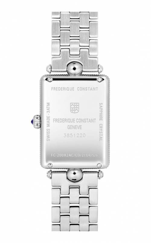 Frederique Constant Classic Art Deco Carrée Watch FC-200MPW2AC6B 3