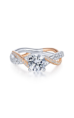 Gabriel & Co. Contemporary Engagement Ring ER14460R4T44JJ product image
