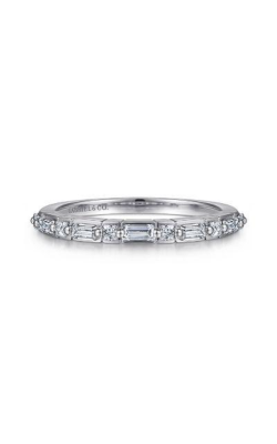 Gabriel & Co Contemporary Wedding Band AN15570W44JJ product image