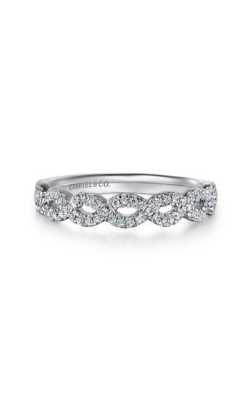 Gabriel & Co Contemporary Wedding Band AN8261W44JJ product image