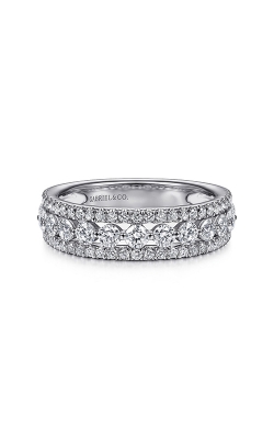 Gabriel & Co Contemporary Wedding Band AN15297W44JJ product image