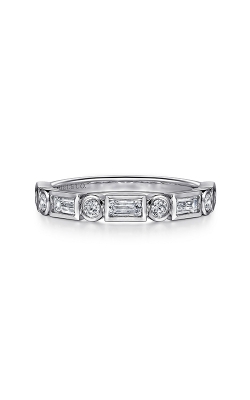 Gabriel & Co Contemporary Wedding Band AN16447W44JJ product image