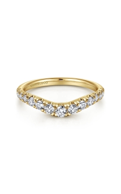 Gabriel & Co. Classic Wedding Band AN10958Y44JJ product image